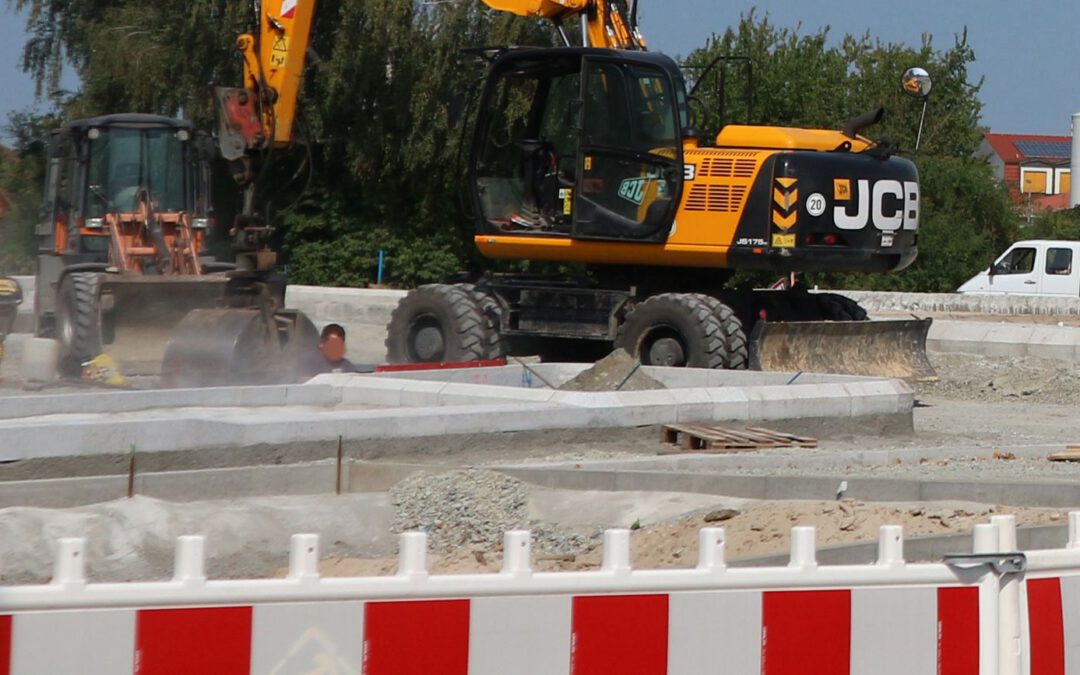 Überall Baustellen auf dem Schulbusweg?