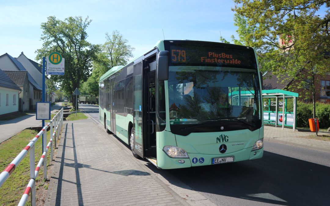 Finsterwalde: Straßensperrung mit Umleitungen im Linienbusverkehr